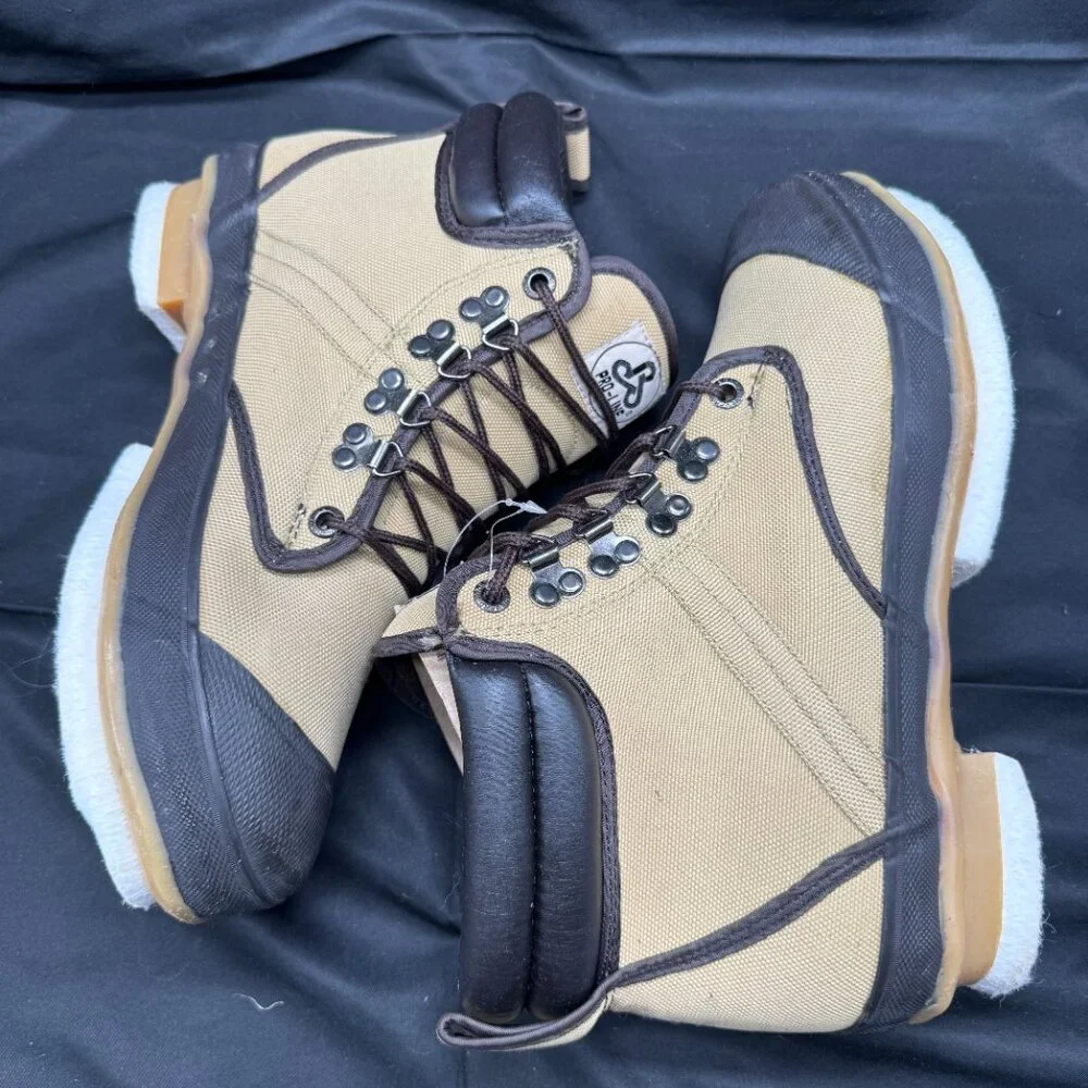 New no Tag Pro Line Men's W295D Nylon Wading Boots with Felt Outsole Size 10 - Picture 7 of 7